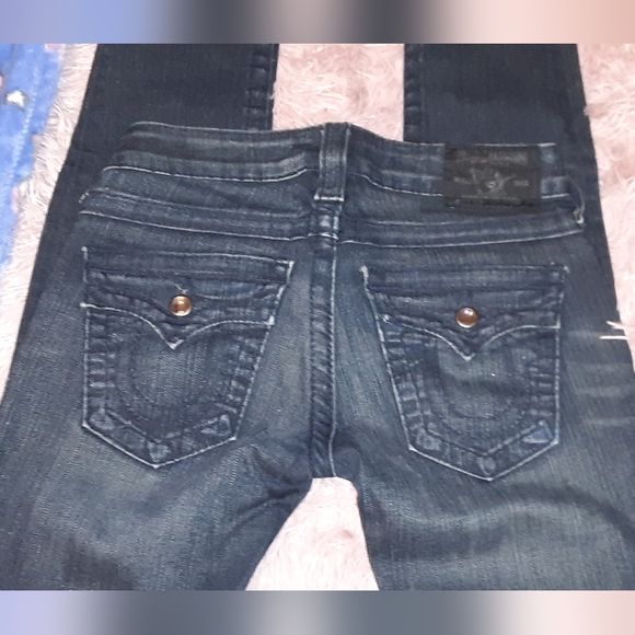 2 pair of true religion Jean's sz 24 - Picture 8 of 9